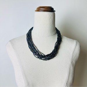 Vintage Multi Colour Multi Strands Gorgeous Necklace